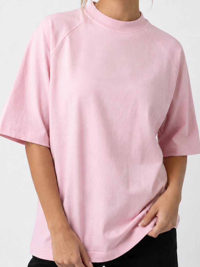 Athena Basic Tee - Pink