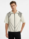 Mythos Boxy Zip Polo