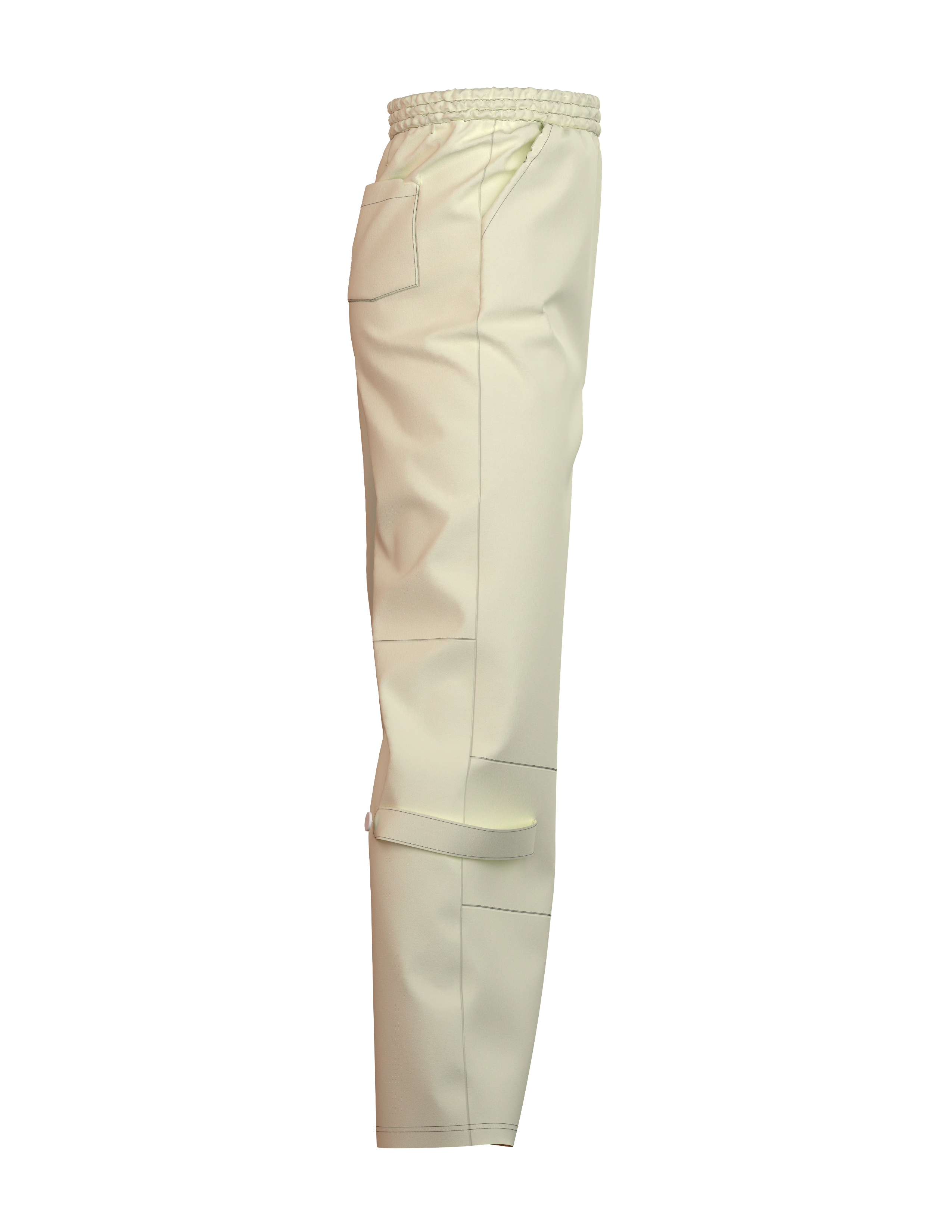 Cargo Athena Pants - Off White